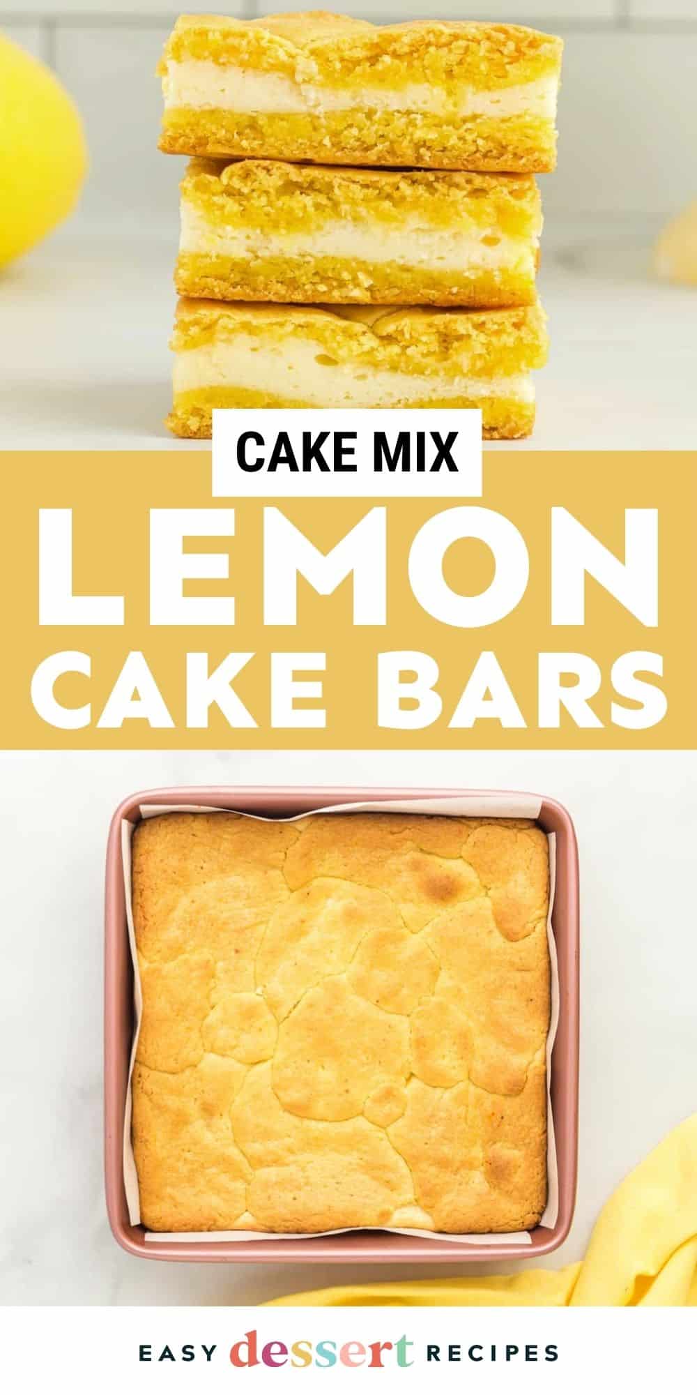 lemon cake bars pin.