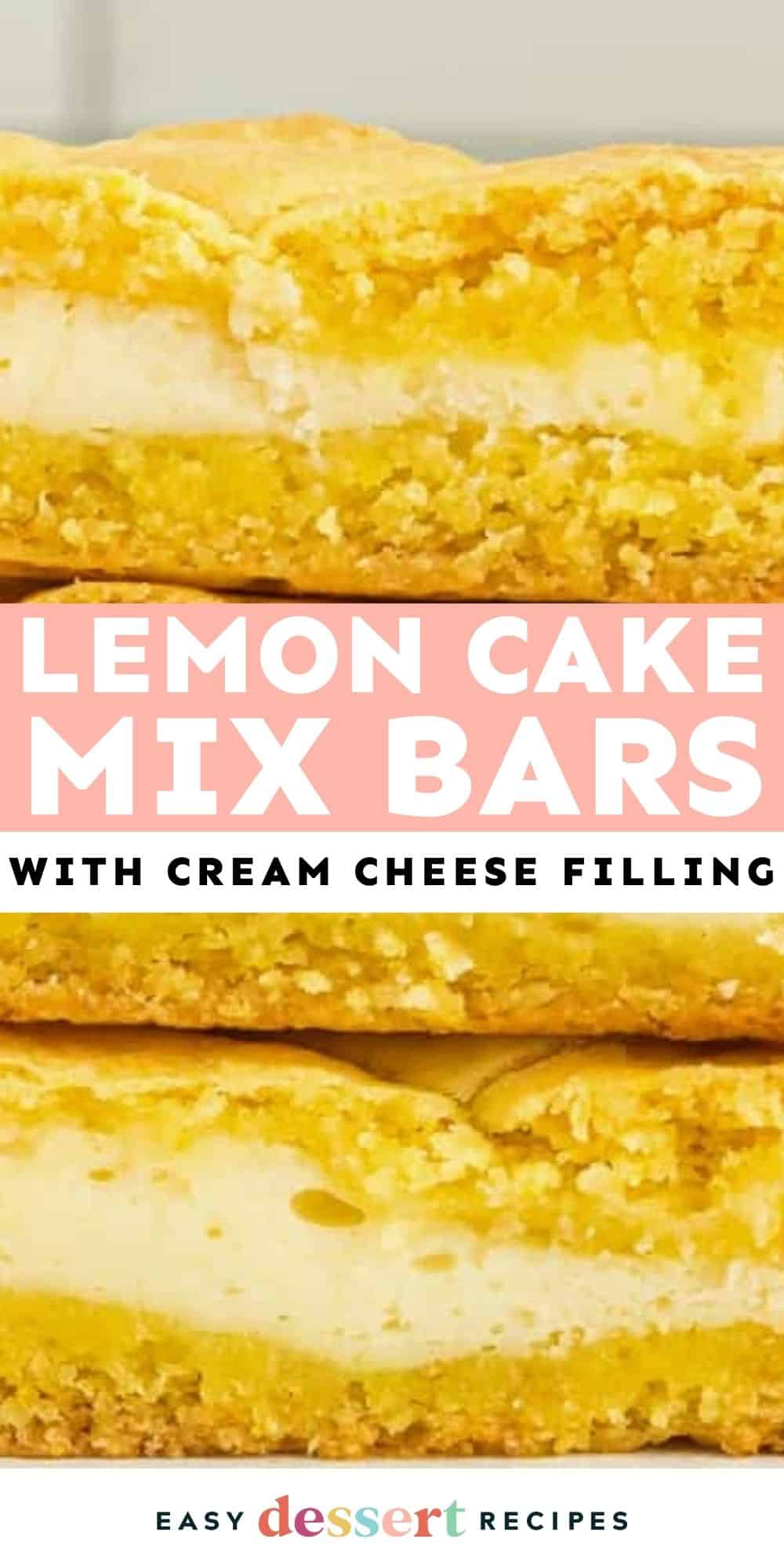 lemon cake bars pin.