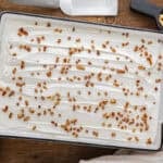 twinkie cake topped with whipped topping and coconut flakes.