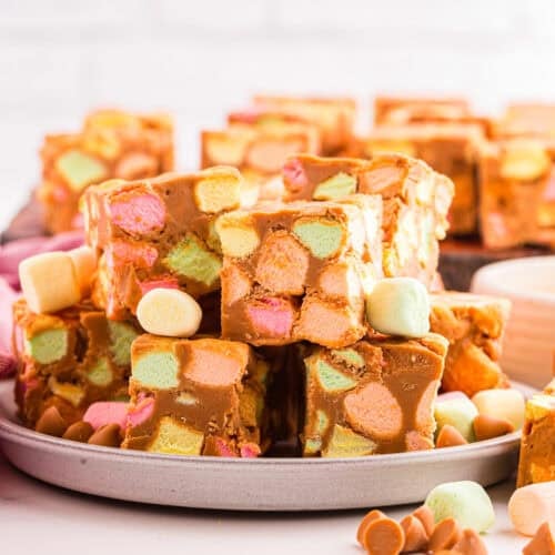 Peanut butter marshmallow squares